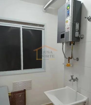 Imagem Apartamento novo, 2 dormitórios, sendo 1 suíte, sala, sacada, cozinha, 2 banheiros, 1 vaga de gara...