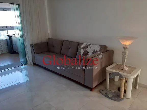Imagem Lindo apartamento mobiliado com planejados 3 dormitórios sendo 2 suítes localizado no bairro do Campo Grande em Santos (SP) por R$.1.950.000,00