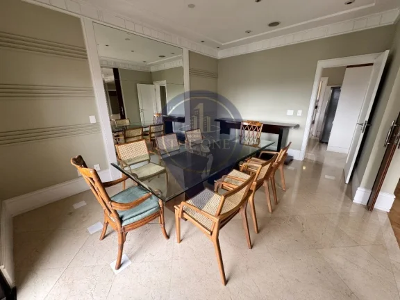 Imagem Apartamento luxuoso para venda ou locação em Moema, São Paulo-SP: 6 quartos, 4 suítes, 3 salas, 6 banheiros, 6 vagas, 313m².