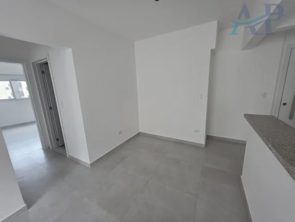 Imagem Apartamento na Guilhermina em Praia Grande com 2 Quartos Frente Mar