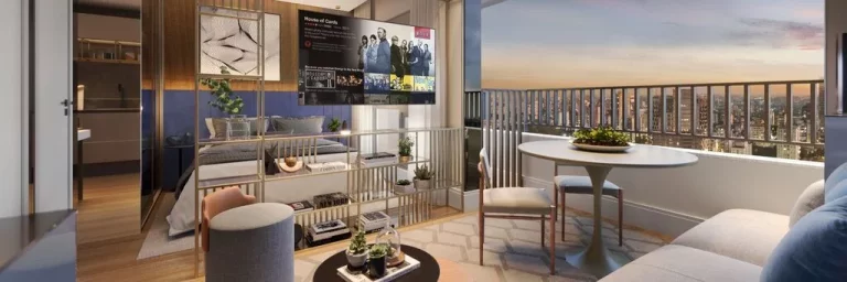 Imagem Apartamento em Construção: 1 suíte e 1 banheiro, 33,00 m² em Moema