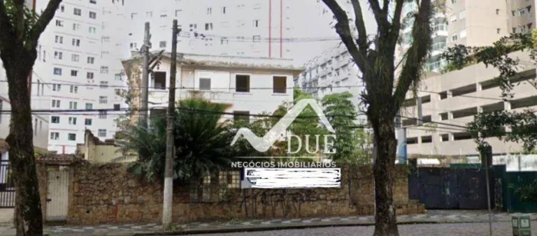 Imagem Terreno à venda, 2122 m² por R$ 23.350.000,00 - José Menino - Santos/SP