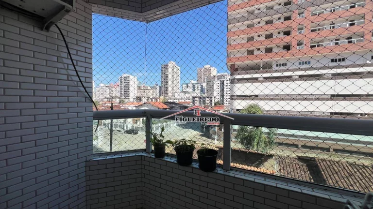 Imagem Apartamento à venda, 61 m² por R$ 379.000,00 - Vila Guilhermina - Praia Grande/SP
