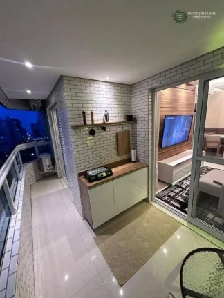 Imagem Apartamento com 2 dormitórios à venda, 61 m² por R$ 530.000,00 - Vila Guilhermina - Praia Grande/SP