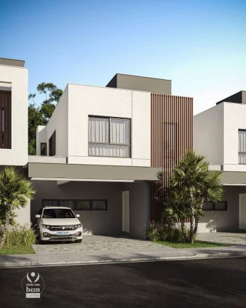 Imagem Linda casa com 198 m², 3 quartos sendo 1 suíte com closet à venda por R$ 1.477.830,14 - Campo Comprido - Curitiba/PR