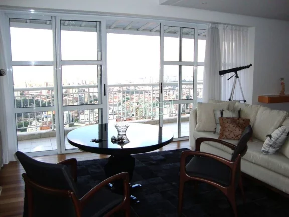 Cobertura duplex para locação na Vila Mariana com vista espetacular - Área: 320m² - Living para ...