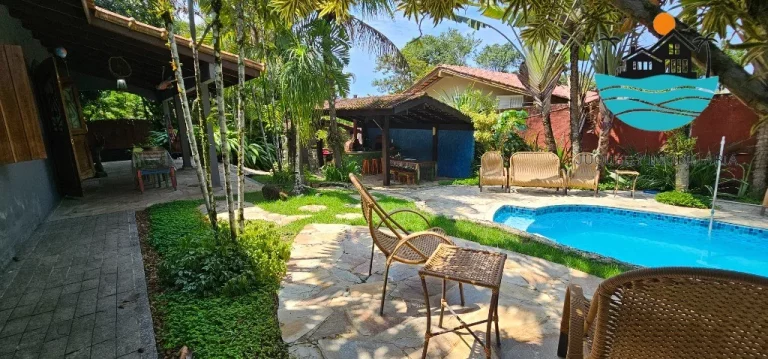 Imagem Casa para vender em Juquehy - 500m da praia com 4 dormitórios, com edícula, 150m² de área construída e 800m² de terreno | Juquehy Imobiliária