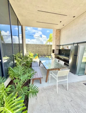 Imagem Casa em Condomínio Aliança House- 205m²- 3 Suítes - em Amazônia Park, Cabedelo/PB
