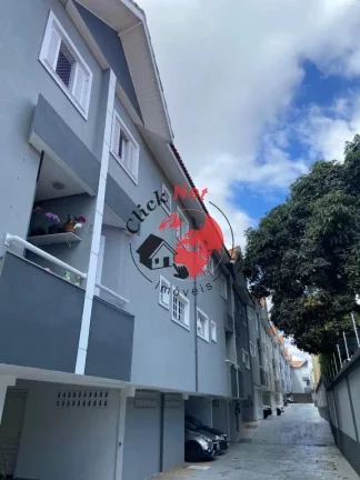 Imagem Sobrado em Condomínio, estudo permuta até 50% , 2 dorms, sendo 1 suíte, varanda, 2 Vagas,bairro Silveira em Santo André