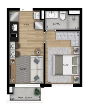 Imagem APARTAMENTO RESIDENCIAL em São Paulo - SP, Vila Guilhermina
