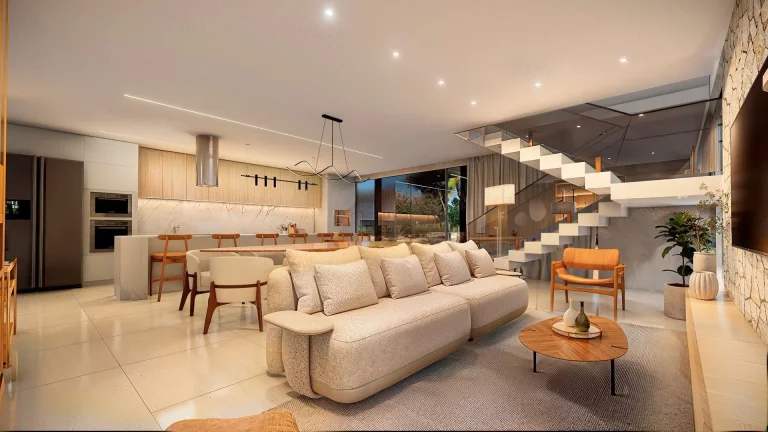 Imagem Casa de condomínio à venda em Passo de Torres, Centro, com 3 quartos, 170,98m²