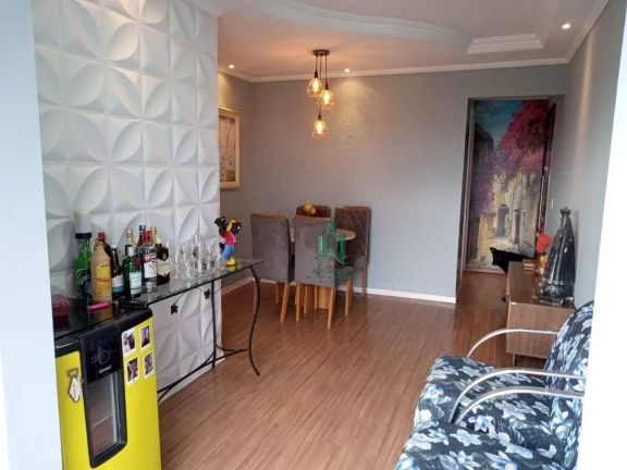 Imagem Apartamento com 3 dormitórios à venda, 70 m² por R$ 382.000,00 - Parque Novo Mundo - São Paulo/SP
