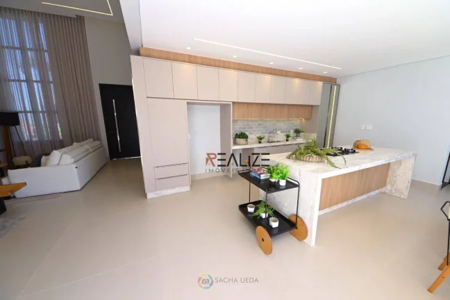 Imagem Casa moderna com 3 suítes e escritório à venda, por R$ 2.100.000 - Condomínio Próximo Parque Ecológico - Indaiatuba/SP