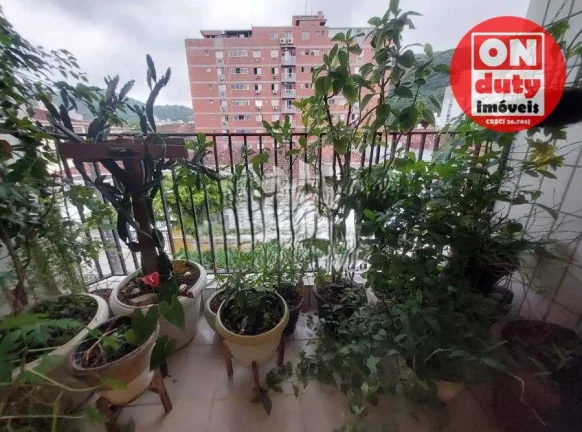 Imagem Apartamento à venda, 92 m² por R$ 490.000 - Vila Belmiro - Santos/SP