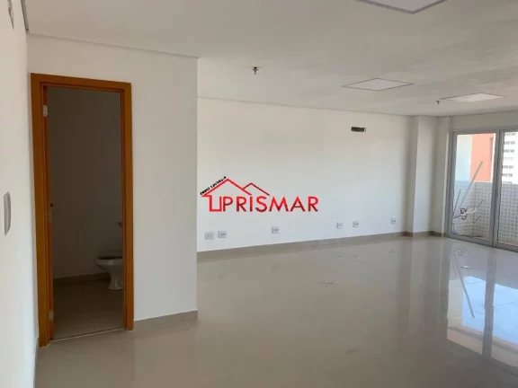 Imagem Vendo ou Alugo Sala Comercial Nova no centro Santos 1 vaga