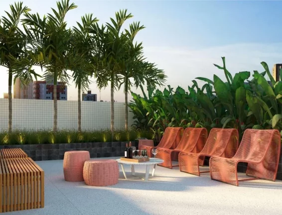 Imagem Apartamento à venda, 87 m² por R$ 998.740,03 - Manaíra - João Pessoa/PB