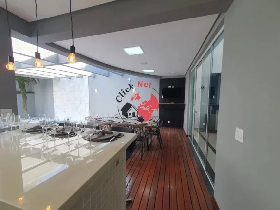 Imagem Maravilhoso Sobrado Novo e Mobiliado à Venda no Condomínio Swiss Park, Parque Terra Nova II, São Bernardo do Campo