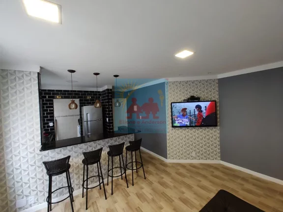 Imagem Oportunidade Única! Apartamento a 300 metros do Mar no Canto do Forte, Praia Grande, Mobiliado, R$330MIL