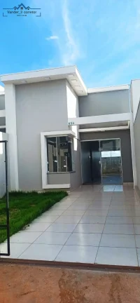 Casa nova com 2 dormitórios a venda no Pinheirinho. Toledo PR.