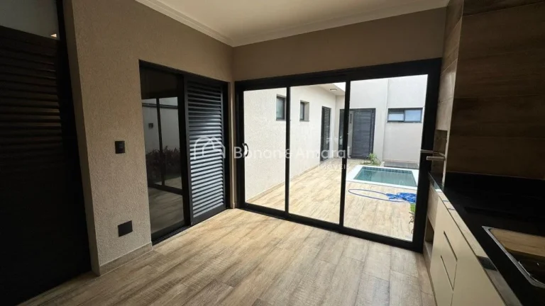 Imagem Casa Térrea com 3 suítes no Condomínio Terras da Estância em Paulínia - SP