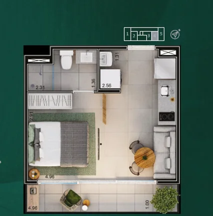 Imagem APARTAMENTO RESIDENCIAL em São Paulo - SP, Campo Belo