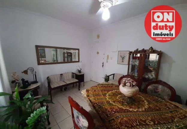 Imagem Apartamento com 2 dormitórios à venda, 70 m² por R$ 400.000,00 - Gonzaga - Santos/SP