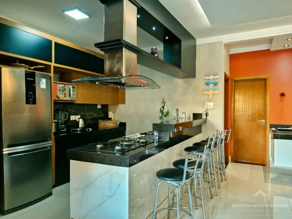 Imagem Casa térrea moderna à venda com lazer completo no Bairro Rita Vieira
