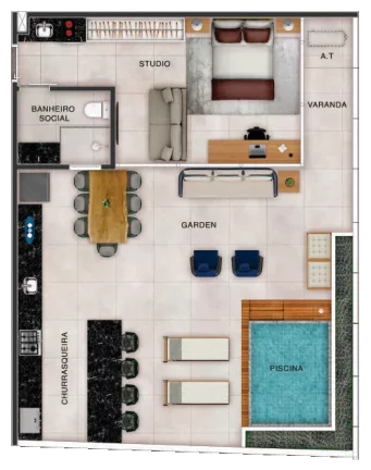 Imagem APARTAMENTO RESIDENCIAL em Vitória - ES, Santa Helena