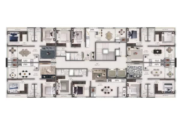 Imagem Apartamento à venda no bairro Morretes - Itapema/SC