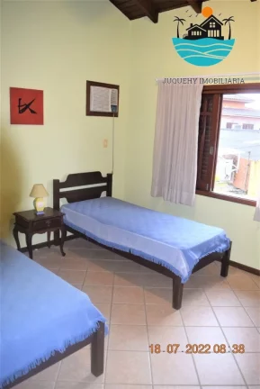 Imagem Aluguel Anual em Juquehy - Casa em condomínio, 03 quartos, sendo 01 suíte, varanda, churrasqueira, piscina a 200 metros da praia | Juquehy Imobiliária