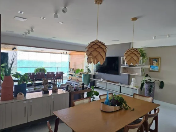 Imagem Apartamento de Luxo à Venda | Vista Mar 180º | 3 Suítes + Escritório |? Patamares Colina A
