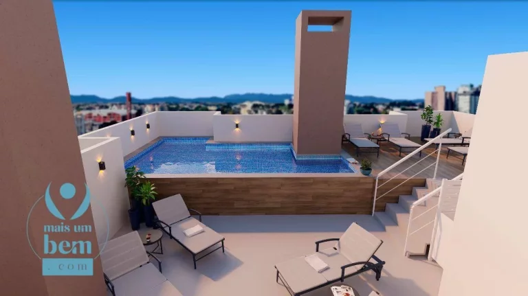Imagem Apartamento com 2 quartos sendo 1 suíte à venda, 48 m² por R$ 387.259,71 - Novo Mundo - Curitiba/PR