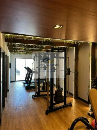 Imagem Vendo Flat, Mobiliado, com sacada, 21 m² e vaga de garagem rotativa