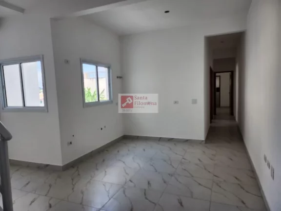 Imagem Cobertura para Venda em Santo André, Campestre, 3 dormitórios, 1 suíte, 2 banheiros, 2 vagas