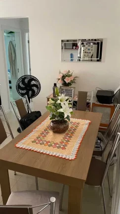 Imagem Amplo apartamento em condomínio fechado 2 dormitórios sendo 1 suíte e 2 vagas - Tabuleiro, Camboriú.