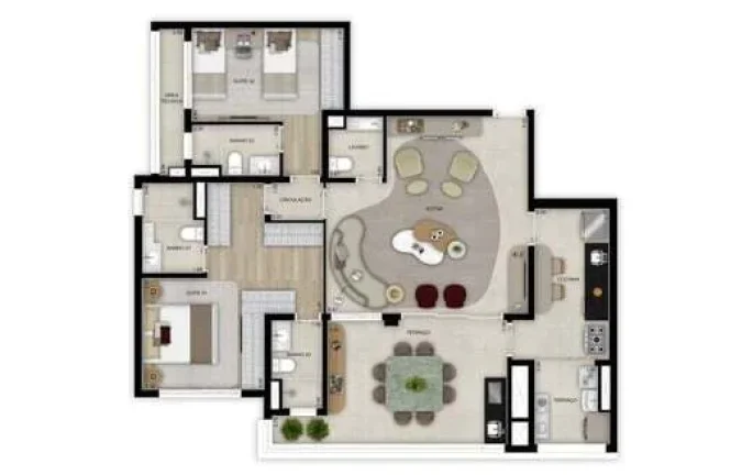 Imagem APARTAMENTO RESIDENCIAL em São Paulo - SP, Santo Amaro
