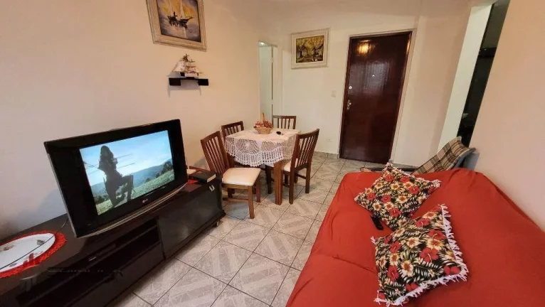 Imagem Apartamento com 1 dormitório à venda, 49 m² por R$ 280.000,00 - Vila Caiçara - Praia Grande/SP