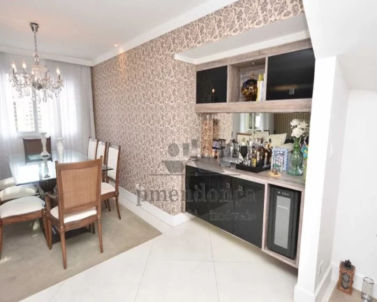Imagem Amplo apartamento duplex, bem distribuído, com living para 02 ambientes, terraço gourmet 04 dormit...