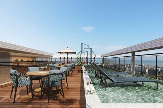 Imagem Apartamentos com varanda / sacada gourmet aproximadamente á 300m da praia de Intermares - AP2585