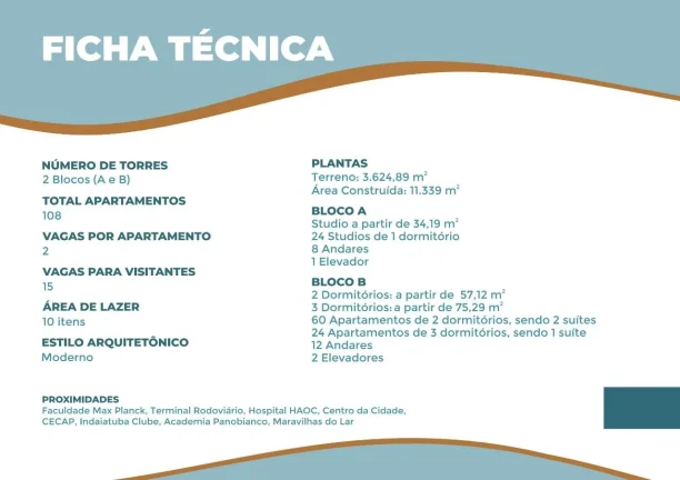 Imagem APARTAMENTO RESIDENCIAL em INDAIATUBA - SP, JARDIM SANTA CRUZ