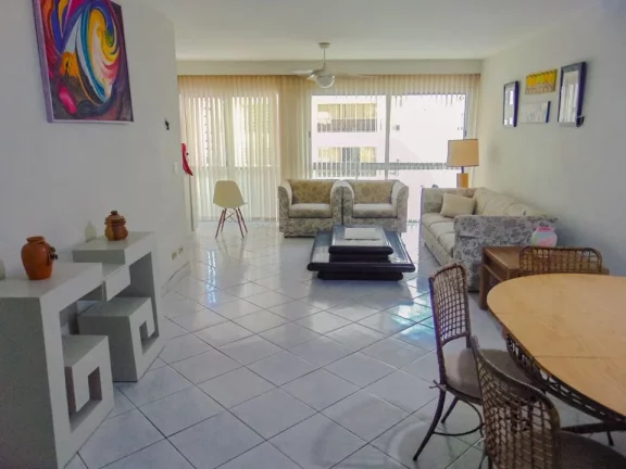Imagem Apartamento com 3 dormitórios à venda, 130 m² - Pitangueiras - Guarujá/SP
