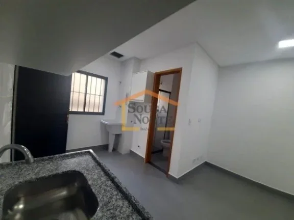 Imagem Apartamento novo,1 dormitório, sala integrada com a cozinha, armários embutidos no dormitório e c...