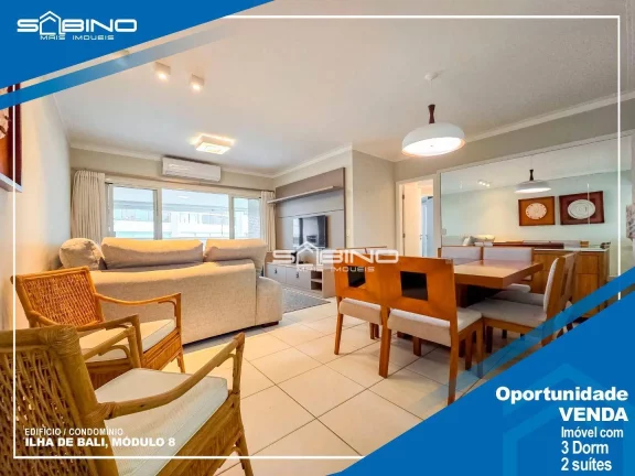 Imagem Apartamento à Venda, Localizado no modulo 7 Edifício Ilha de Bali - Riviera de São Lourenço Bertioga SP