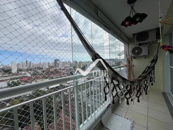 Imagem Apartamento com 1 dormitório à venda, 50 m² por R$ 390.000,00 - Vila Matias - Santos/SP