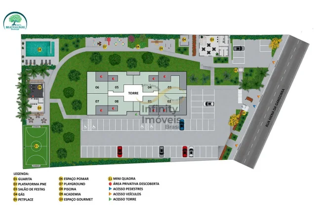 Imagem RESIDENCIALBRAUNAS PARK - Apartamento à venda no bairro Braúnas - Contagem/MG