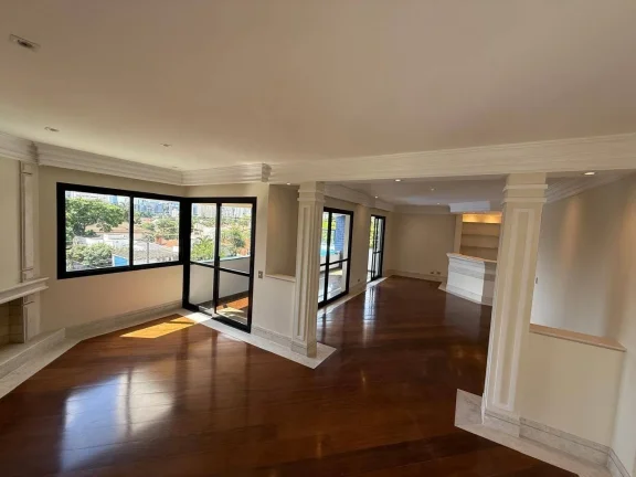 Imagem Apartamento de Luxo na Cidade Monções: 3 quartos, 3 suítes, 3 salas, 5 banheiros, 3 vagas de garagem - 216m²