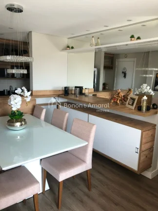 Imagem Lindo apartamento de 3 quartos, sendo um suíte e um adaptado para sala de tv, cozinha americana, va...