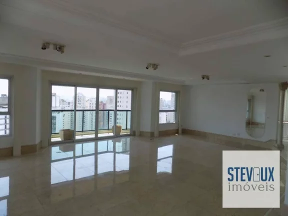 Imagem Cobertura em Moema com piscina e lareira