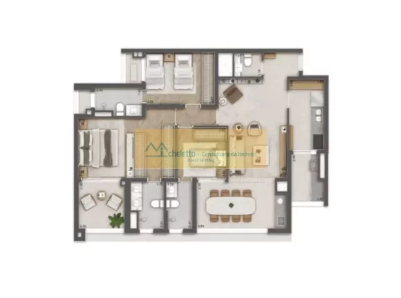 Imagem APARTAMENTO RESIDENCIAL em SÃO PAULO - SP, CERQUEIRA CÉSAR
