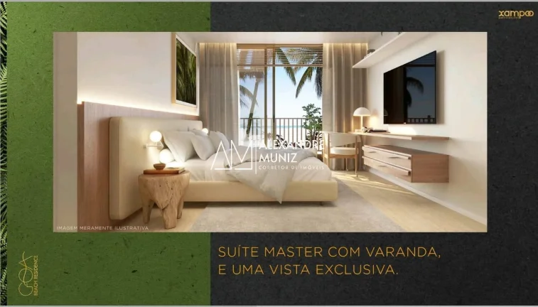 Imagem Goa Beach Residence, apartamentos no Porto das Dunas, Aquira-CE.
